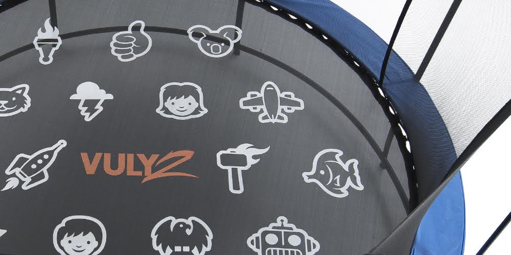 Up close picture of trampoline mat from Vuly